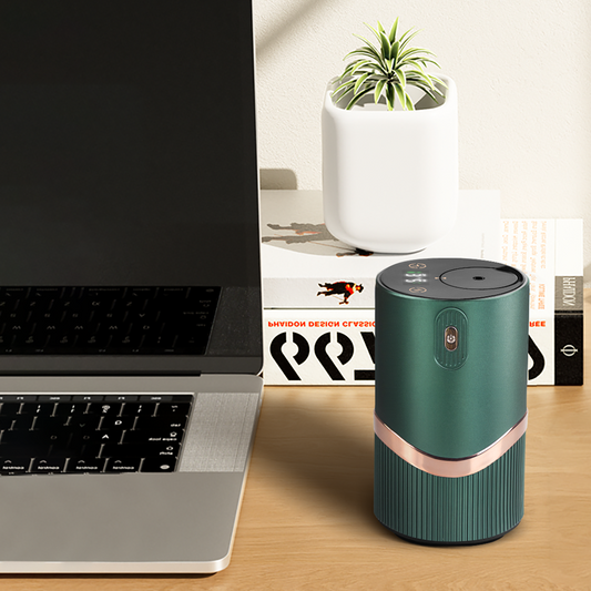 Aromatherapy Diffuser – Peacock Green