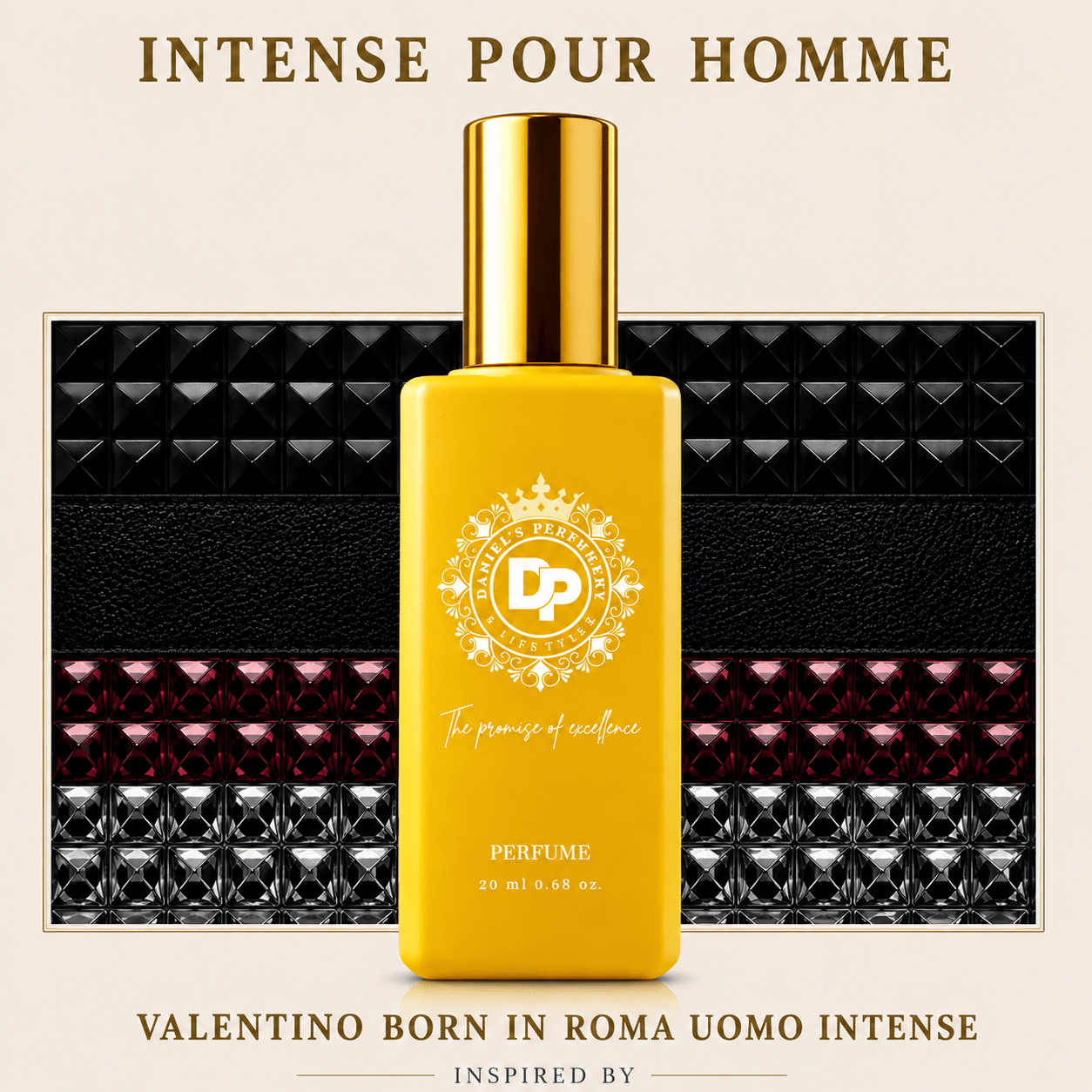 Inspired by Valentino Born In Roma Uomo Intense - INTENSE POUR HOMME - Daniel’s Perfumery & lifestyle
