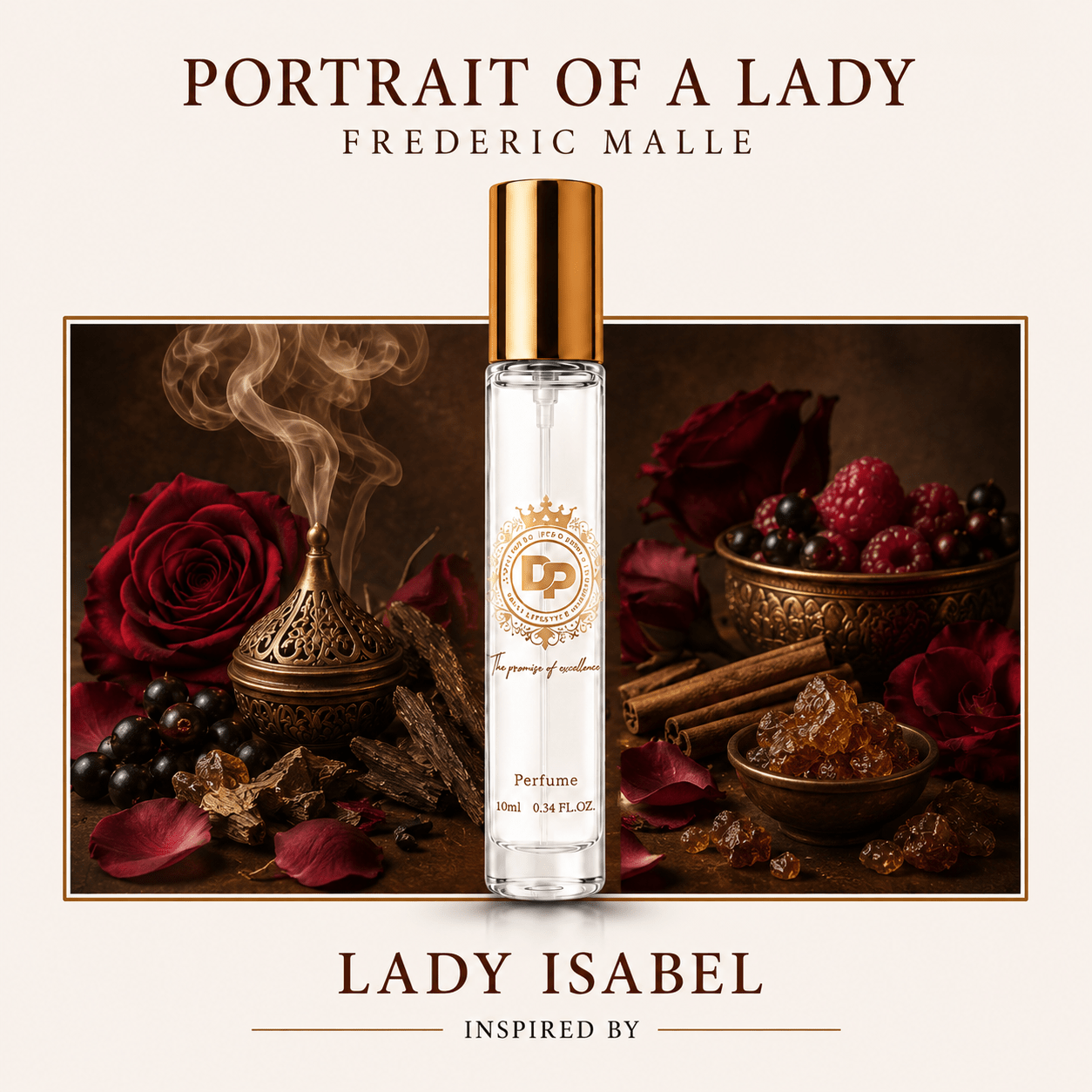 Inspired by Portrait of a Lady Frederic Malle | Daniel's Perfumery Australia