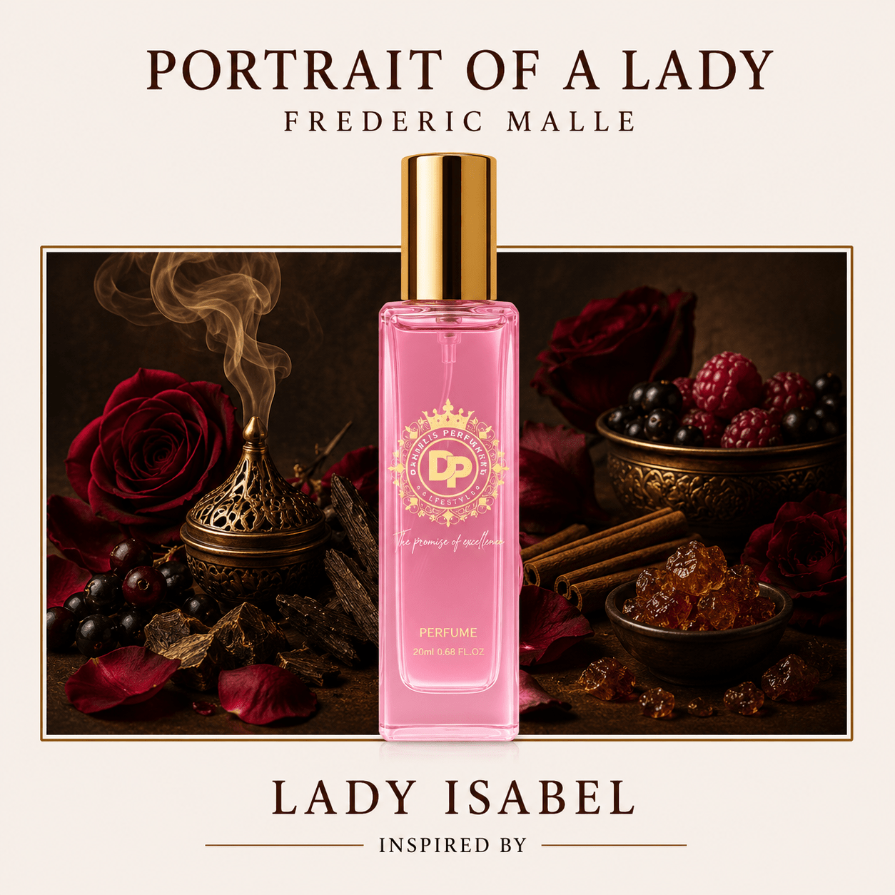 Inspired by Portrait of a Lady Frederic Malle | Daniel's Perfumery Australia