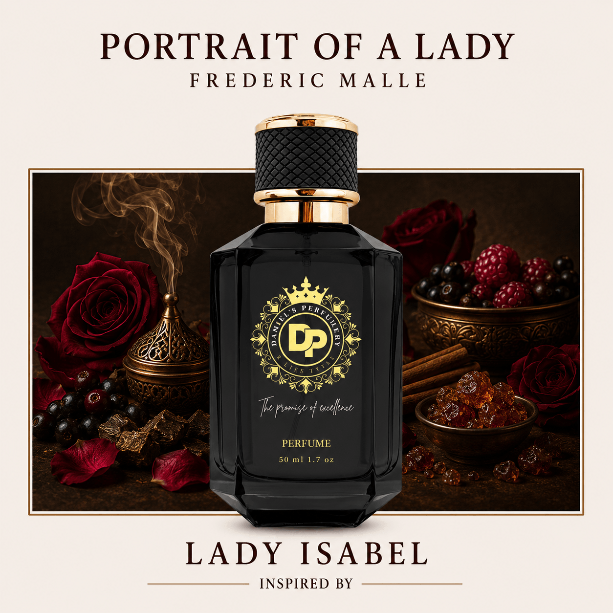 Inspired by Portrait of a Lady Frederic Malle | Daniel's Perfumery Australia
