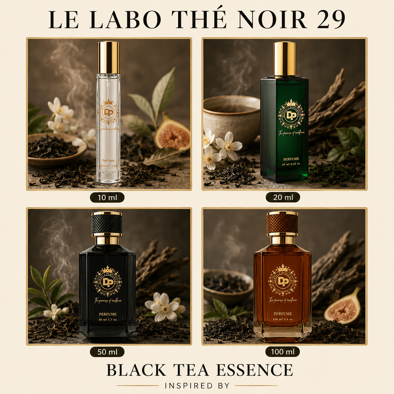 Inspired by Le Labo Thé Noir 29 - BLACK TEA ESSENCE