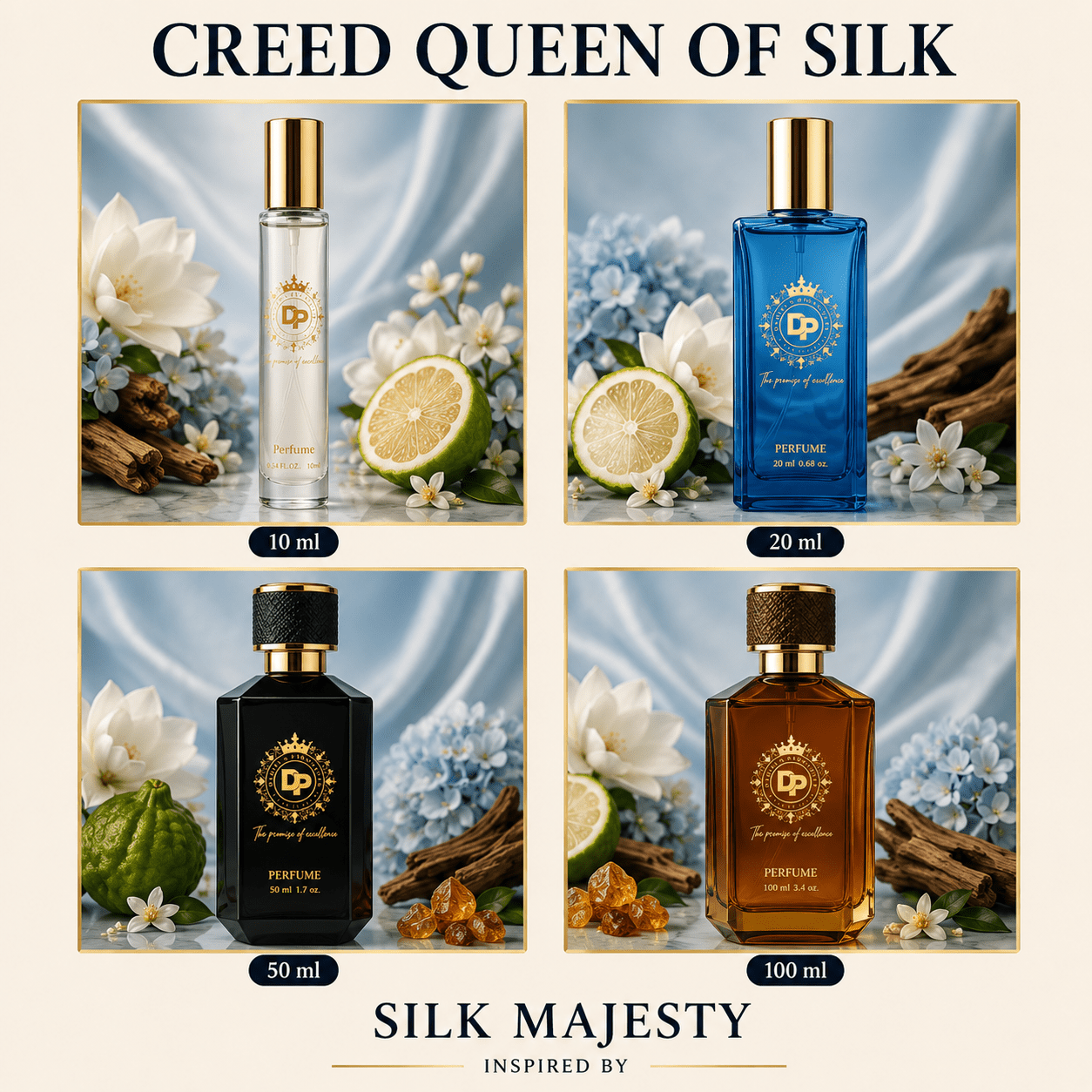 Inspired By Creed Queen of Silk - SILK MAJESTY - Daniel’s Perfumery & lifestyle