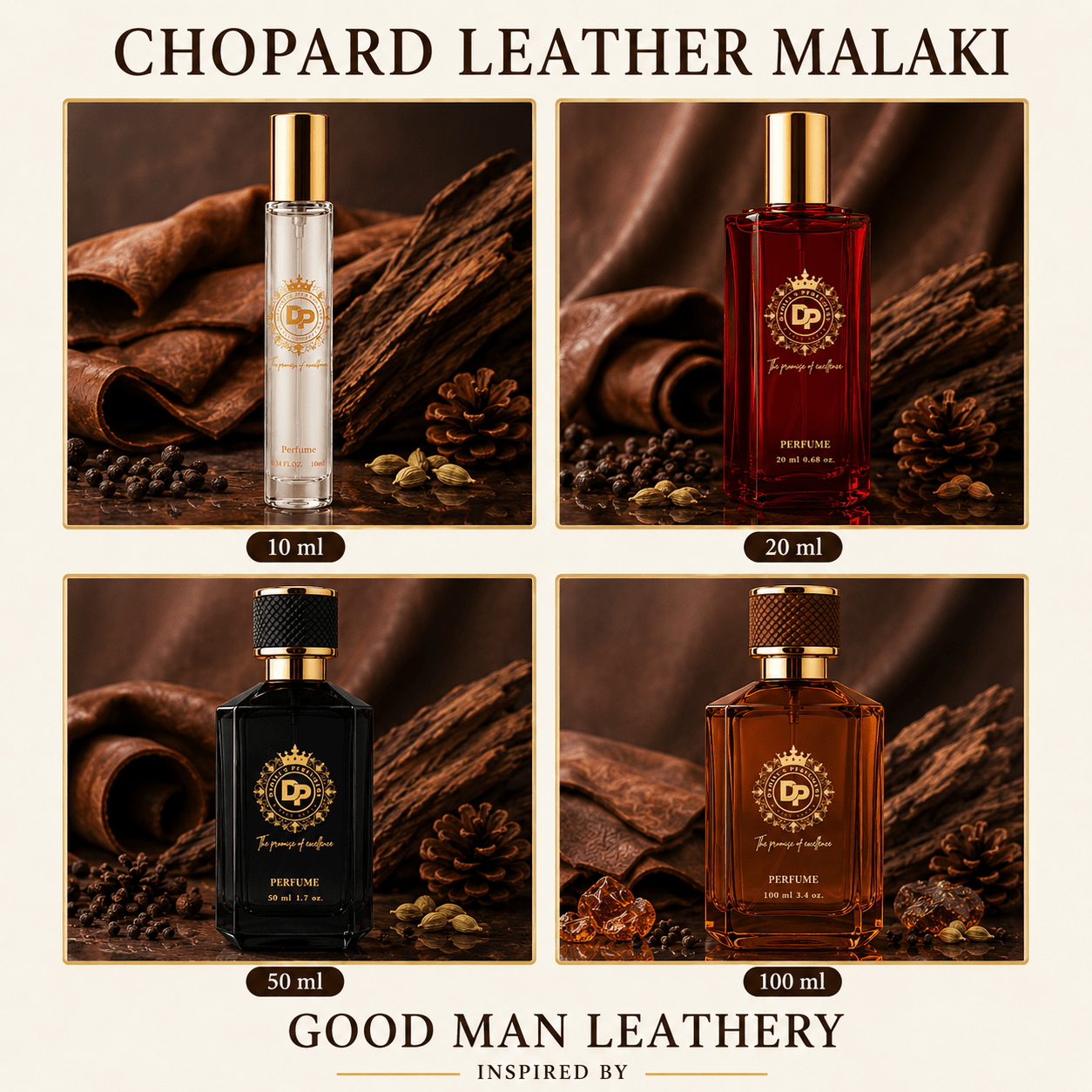 Inspired by Chopard Leather Malaki - GOOD MAN LEATHERY - Daniel’s Perfumery & lifestyle