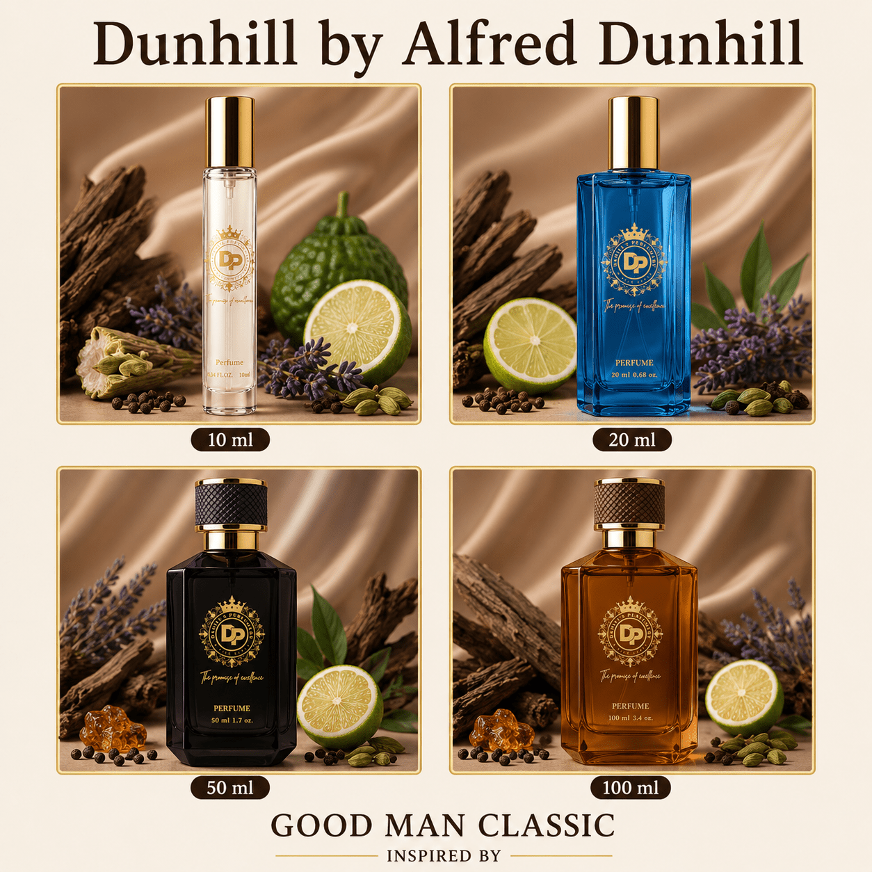 Inspired by Dunhill by Alfred Dunhill - GOOD MAN CLASSIC - Daniel’s Perfumery & lifestyle