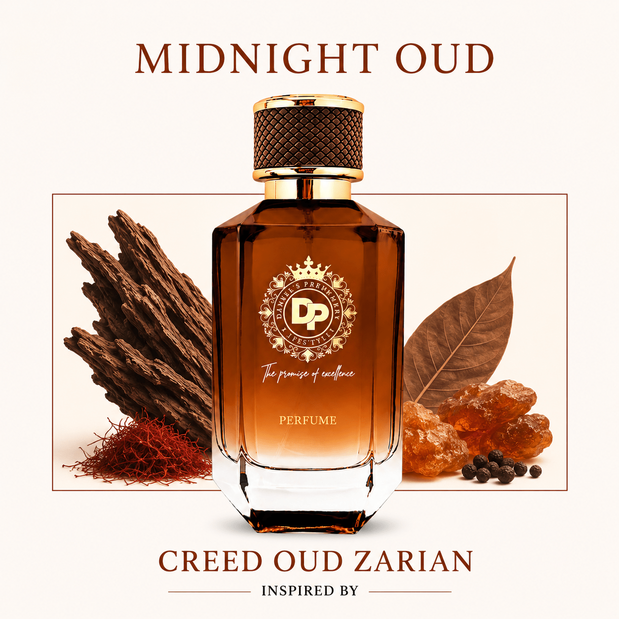 Inspired by Creed Oud Zarian - Midnight Oud -  Daniel's Perfumery Australia