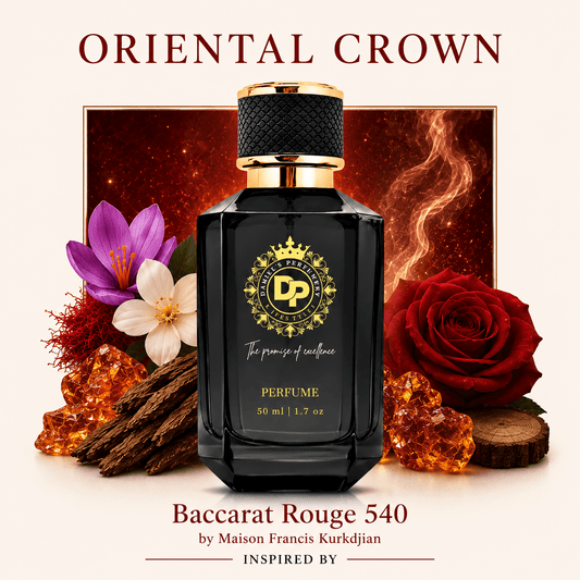 Inspired by Baccarat Rouge 540 by Maison Francis Kurkdjian - ORIENTAL CROWN - Daniel’s Perfumery & lifestyle