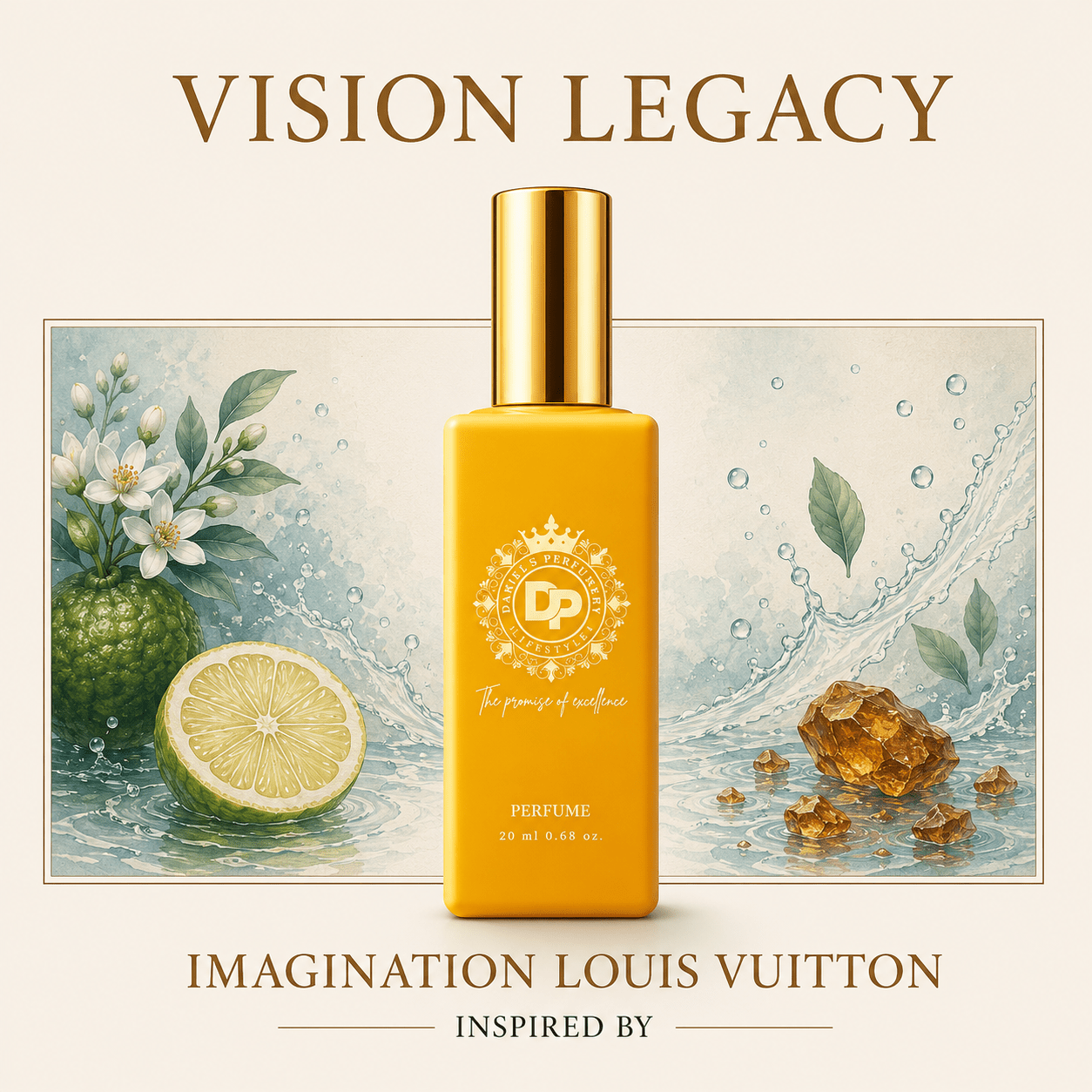 Inspired by Imagination Louis Vuitton - VISION LEGACY - Daniel’s Perfumery & lifestyle
