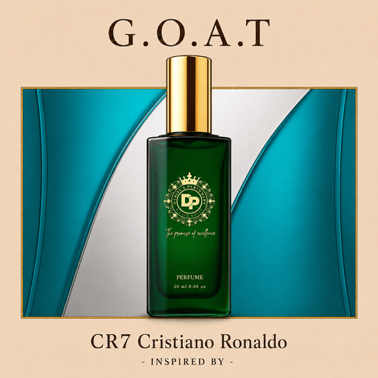Inspired by CR7 Cristiano Ronaldo - G.O.A.T - Daniel’s Perfumery & lifestyle