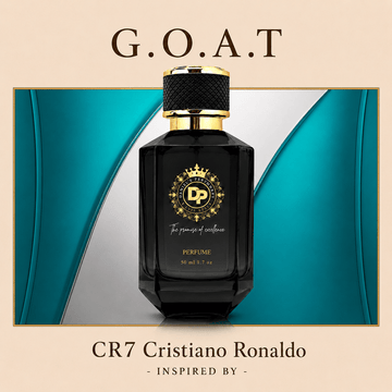 Inspired by CR7 Cristiano Ronaldo - G.O.A.T - Daniel’s Perfumery & lifestyle