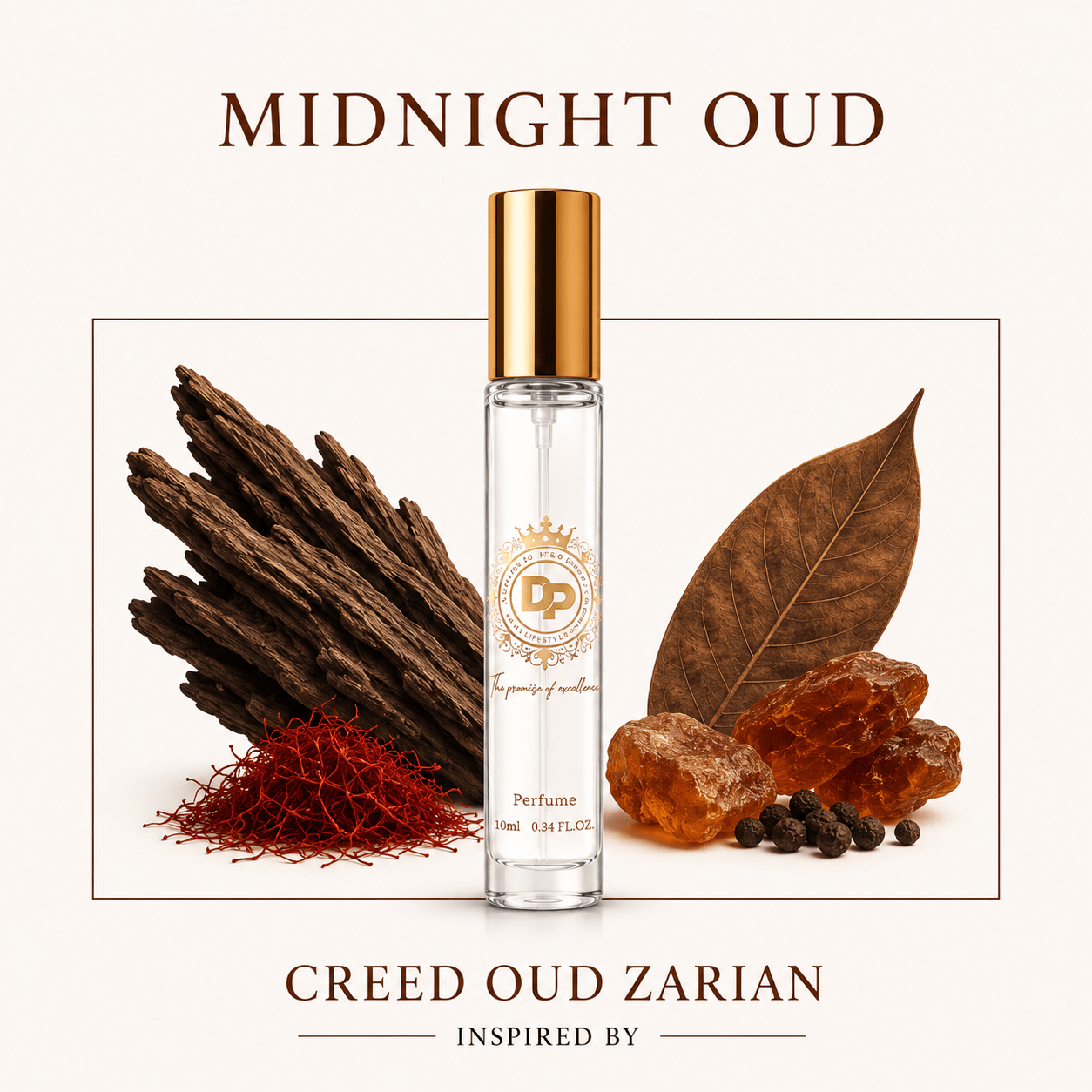 Inspired by Creed Oud Zarian - Midnight Oud -  Daniel's Perfumery Australia