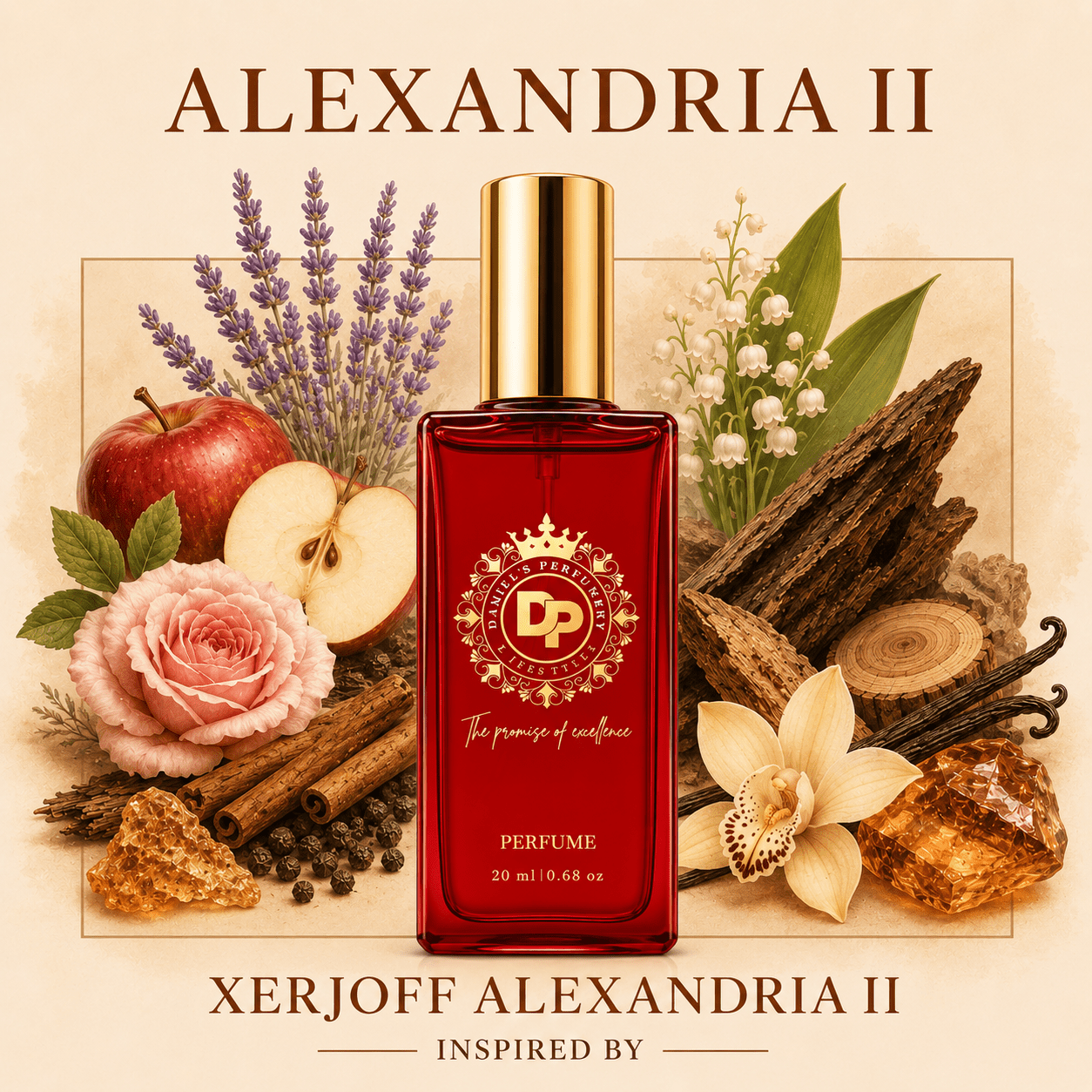 Inspired by Xerjoff Alexandria II | Daniel's Perfumery Australia