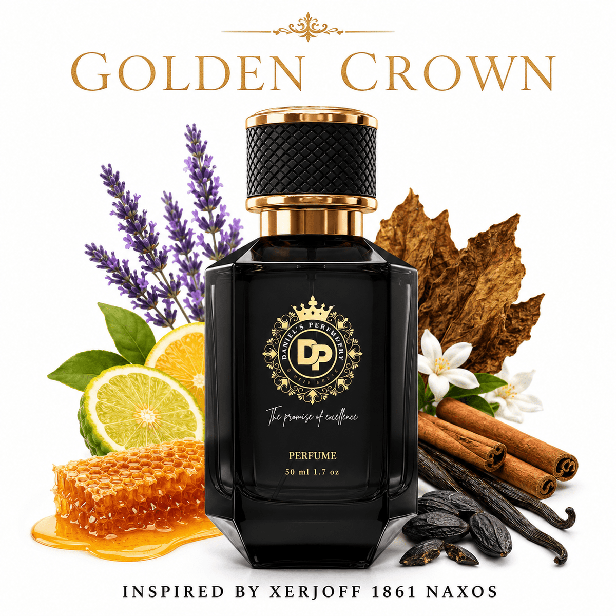 Golden Crown - Inspired by Xerjoff 1861 Naxos - Daniel’s Perfumery & lifestyle