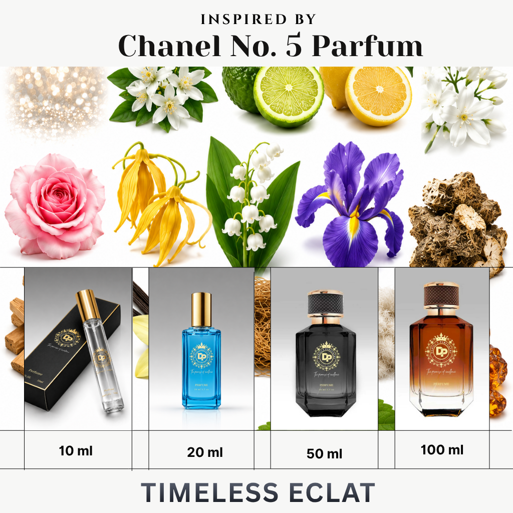 Inspired by Chanel No. 5 Parfum - TIMELESS ECLAT - Daniel’s Perfumery & lifestyle