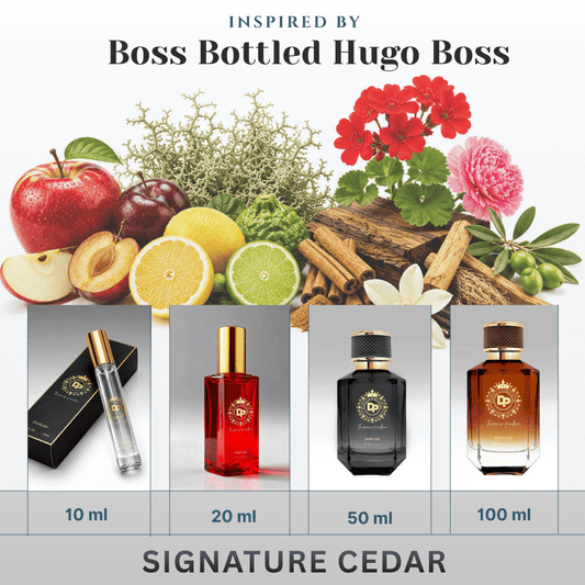 Inspired by Boss Bottled Hugo Boss - SIGNATURE CEDAR - Daniel’s Perfumery & lifestyle