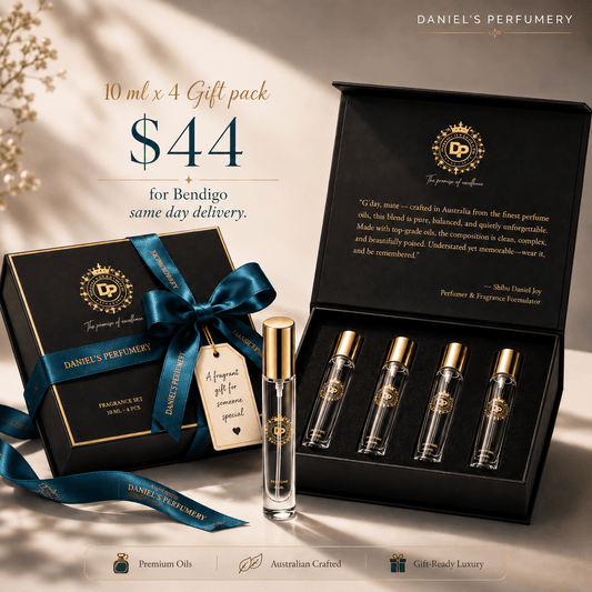 GIFT BOX – 10ML Pack of 4 Inspired Fragrances - Daniel’s Perfumery & lifestyle