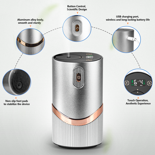 Aromatherapy Diffuser - Silver