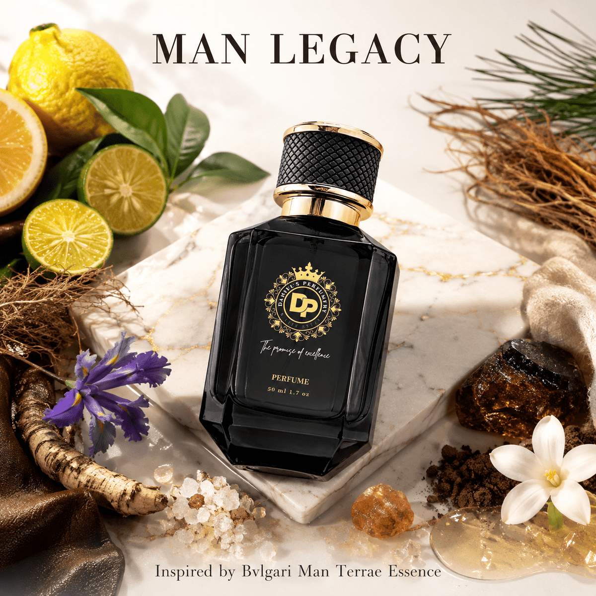 MAN LEGACY - Inspired by Bvlgari Man Terrae Essence - Daniel’s Perfumery & lifestyle