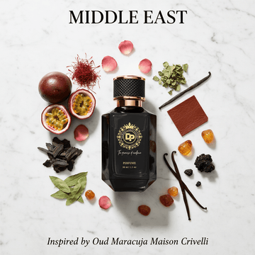 Middle East - Inspired by Oud Maracuja Maison Crivelli - Daniel’s Perfumery & lifestyle