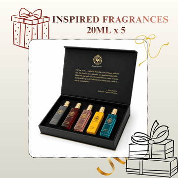 GIFT BOX – 20ML Pack of 5 Inspired Fragrances - Daniel’s Perfumery & lifestyle